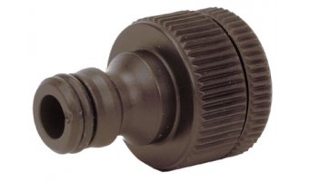 Garden Hose QR Adaptor 1/2" & 3/4" female threads